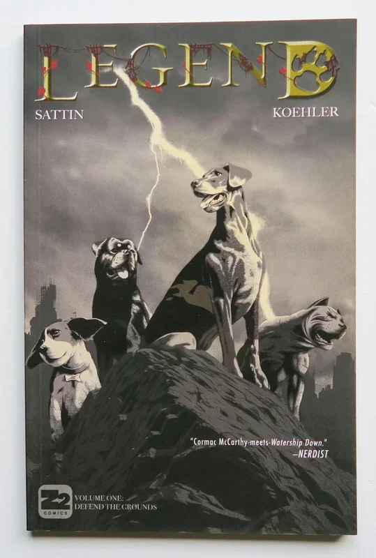 Legend Defend The Grounds Vol. 1 NEW Z2 Comics Graphic Novel Comic Book