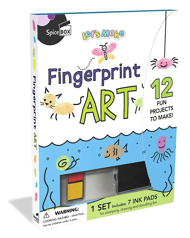 Let’s Make: Fingerprint Art