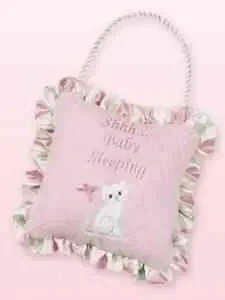 Little Kitty Pillow Door Hanger