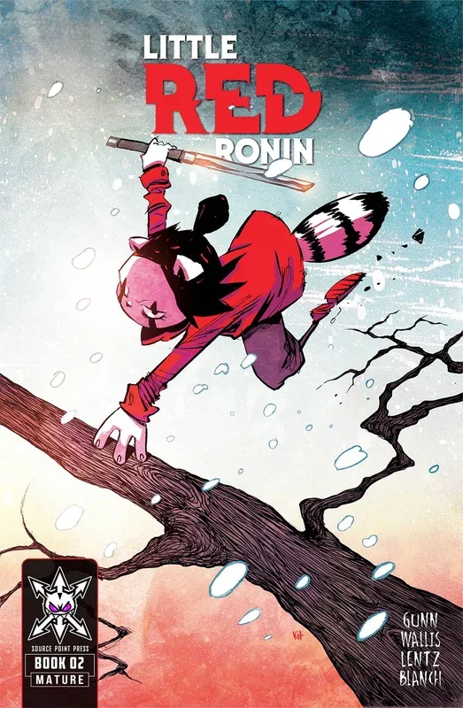 LITTLE RED RONIN #2 CVR A WALLIS (MR) SOURCE POINT PRESS (JUN22)