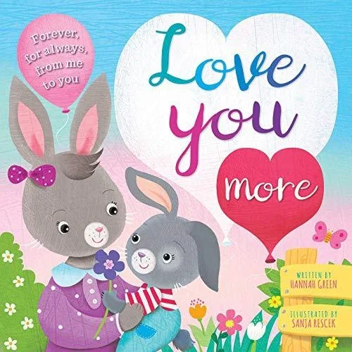 Love You More (Board Book)