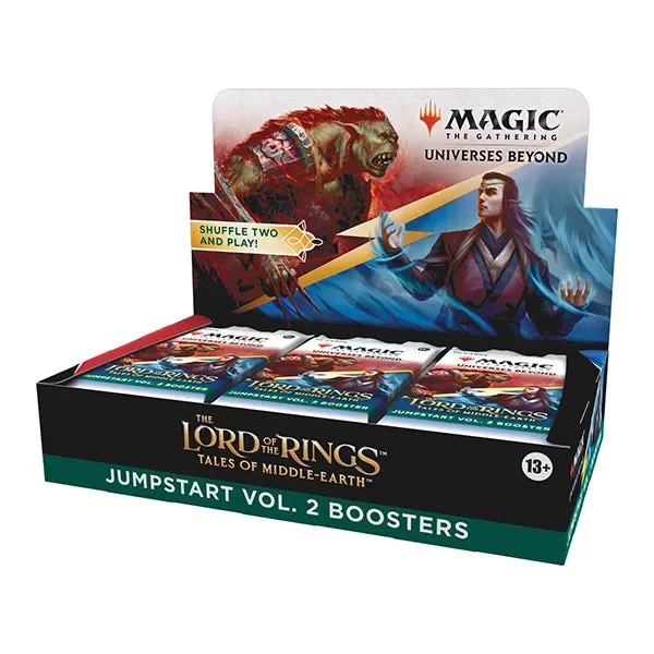 Magic The Gathering: Lord of the Rings Tales of Middle-Earth Jumpstart Vol.2 Booster Display (18 Packs)