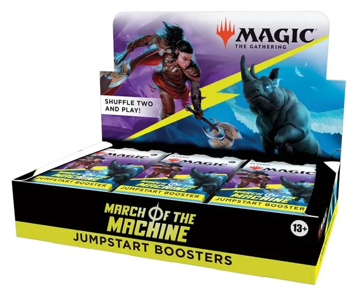 Magic the Gathering: March of the Machine – Jumpstart Booster Display (18 Packs)
