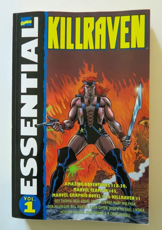 Marvel Comics Essential Killraven Vol. 1 Graphic Novel Comic Book – Very Good