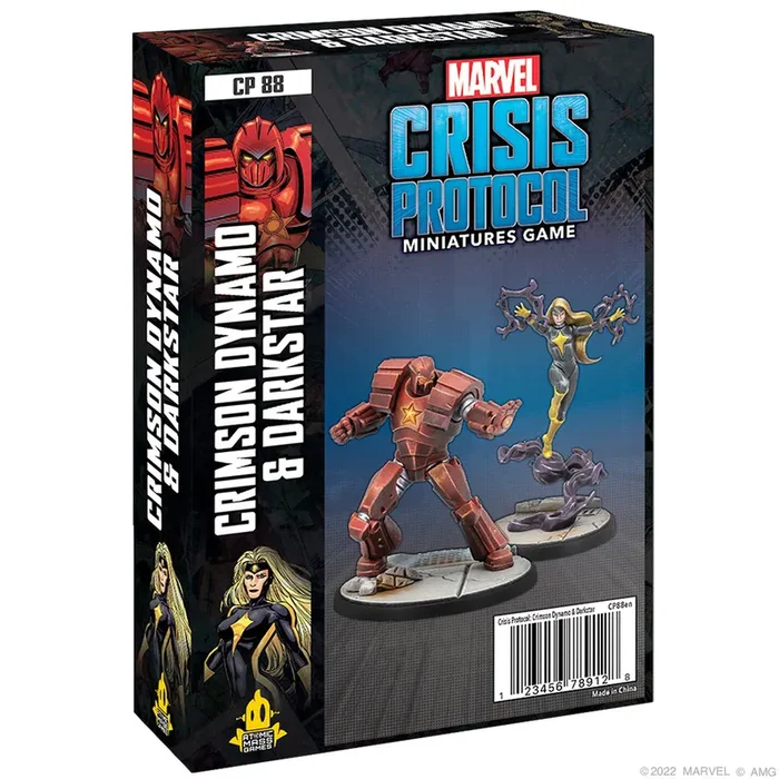 Marvel: Crisis Protocol – Crimson Dynamo & Dark Star Character Pack