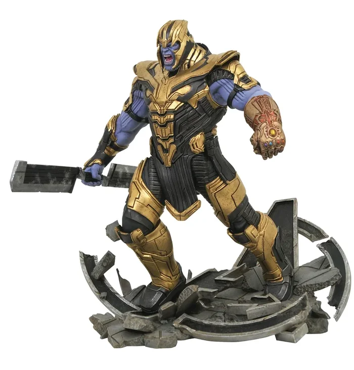 MARVEL MILESTONES AVENGERS 4 ARMORED THANOS STATUE