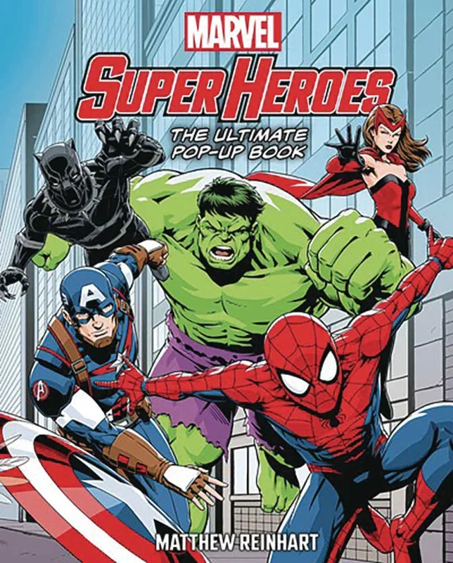 Marvel Super Heroes Ultimate Pop Up Book Hardcover