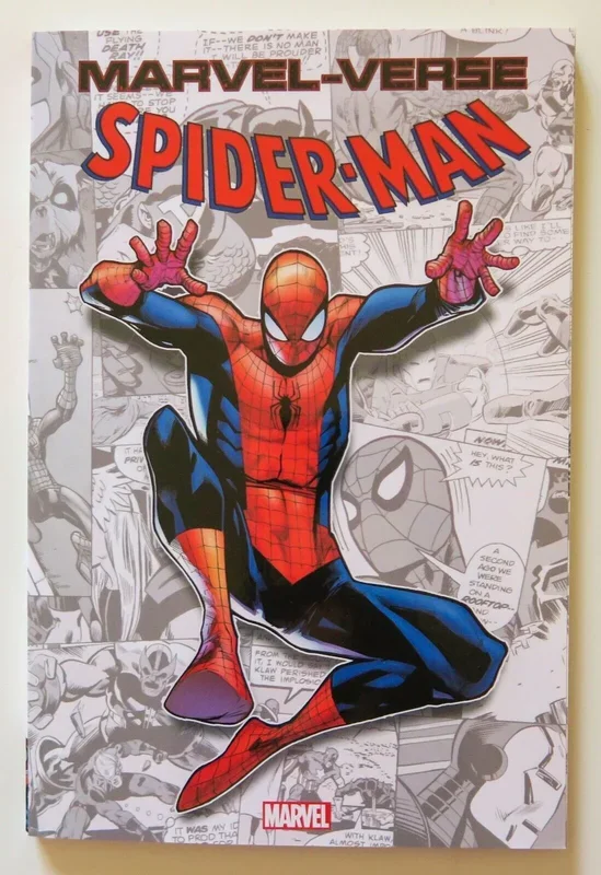 Marvel-Verse Spider-Man Marvel Graphic Novel Comic Book – Very Good