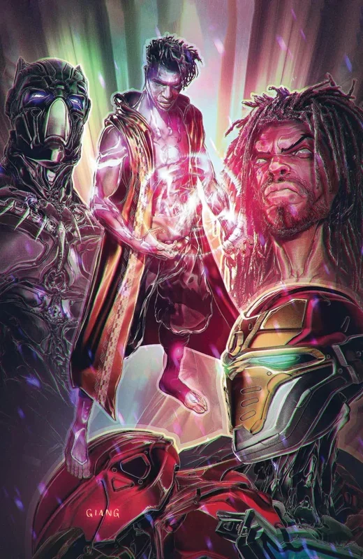 MARVELS VOICES WAKANDA FOREVER #1 JOHN GIANG CVR – VIRGIN – LTD 1000 EXCLUSIVE