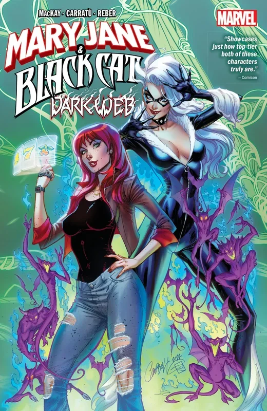 MARY JANE & BLACK CAT DARK WEB TPB Marvel Comics