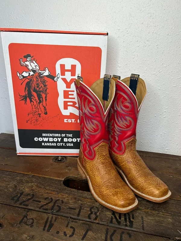 Men’s Hyer Sawyer Tan Shrunken Shoulder Boot