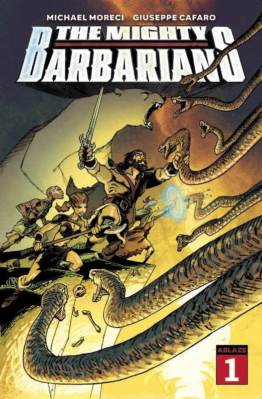MIGHTY BARBARIANS #1 CVR A VATINE (MR) ABLAZE PUBLISHING (FEB23) (V87)