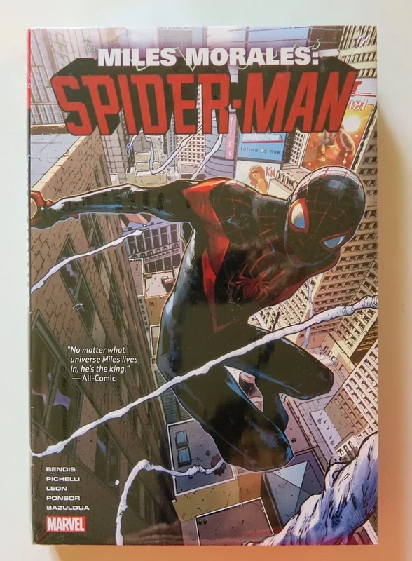 Miles Morales Spider-Man Vol. 2 HC Marvel Omnibus Graphic Novel Comic Book – Very Good