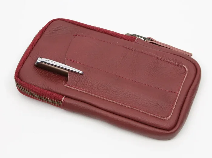 milloo Slim Pen Case Burgundy
