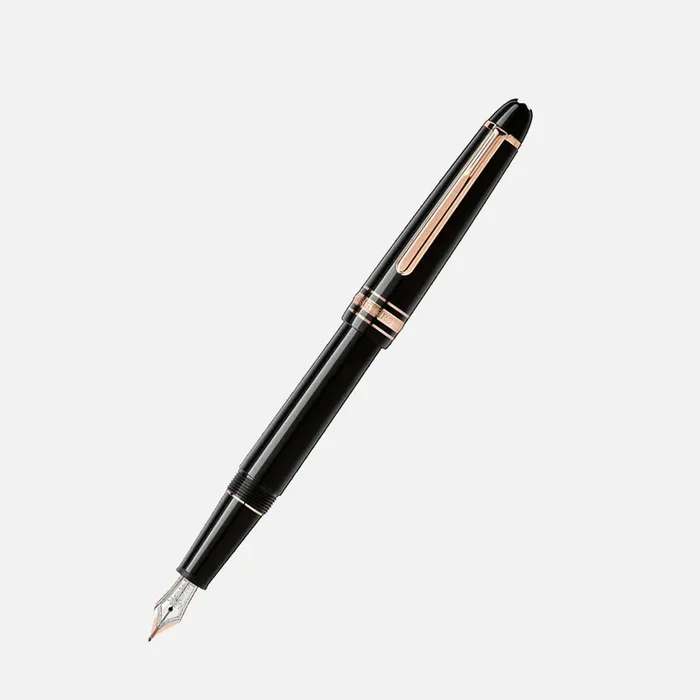 Montblanc Meisterstück 145 Classique Rose Gold Fountain Pen