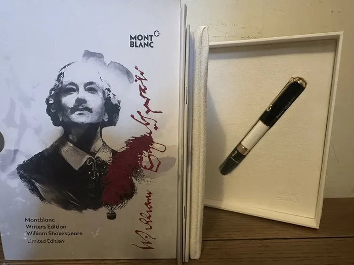 Montblanc Writer’s Edition – William Shakespeare LE Fountain Pen 2016