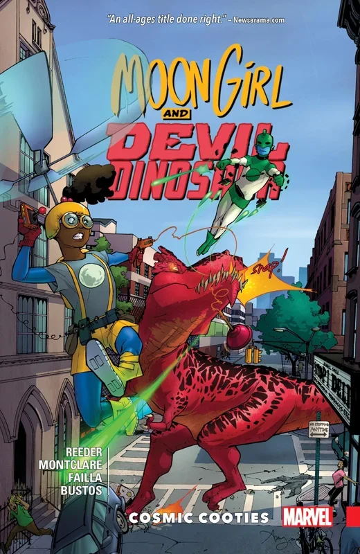 MOON GIRL AND DEVIL DINOSAUR VOL. 2: COSMIC COOTIES [Paperback] Reeder, Amy; Marvel Various and Failla, Marco – Very Good