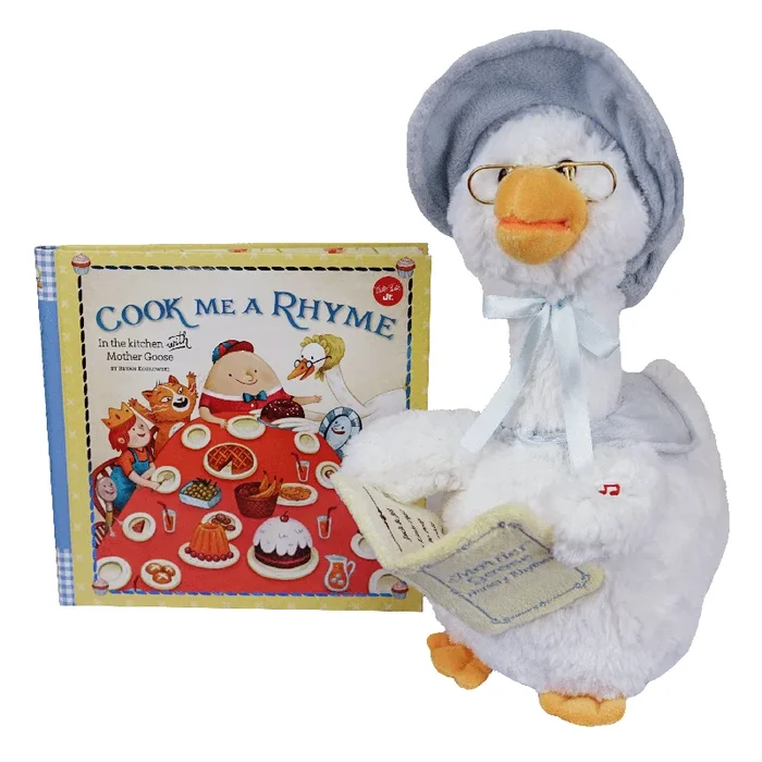 Mother Goose Singing Toy and Book Set