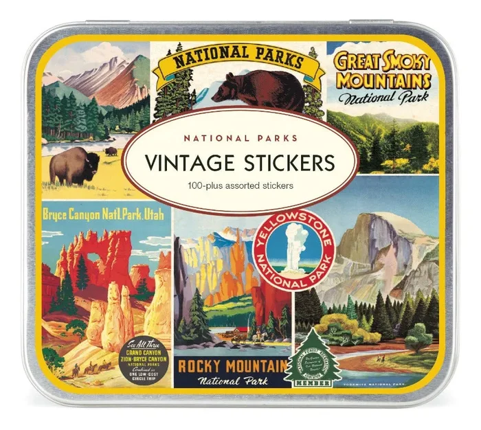 National Parks Vintage Stickers – Cavallini & Co.