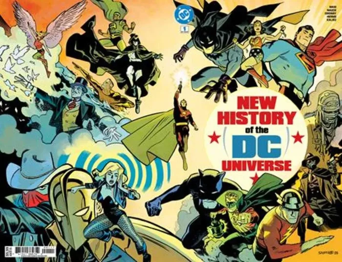 New History Of The DC Universe #1 (Of 4) Cover A Chris Samnee Wraparound