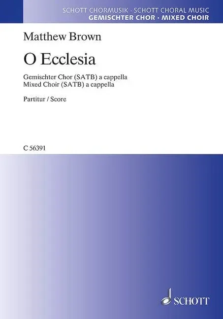 O Ecclesia – Choral Score
