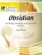Obsidian for String Orchestra and Drum Kit – Bass or Electric Bass