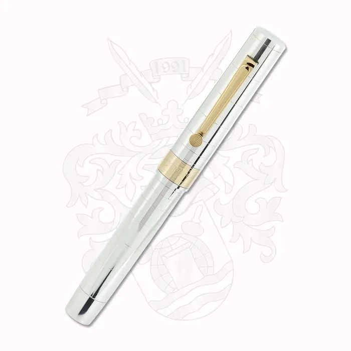 OMAS GUGLIELMO MARCONI 100 ANNIVERSARY Fountain Pen – Silver