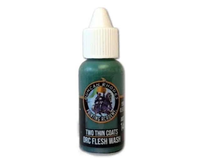 orc flesh wash – two thin coats