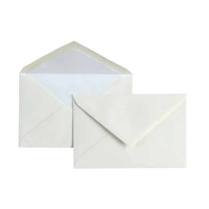 Original Crown Mill Pure Cotton Envelopes – A5, White