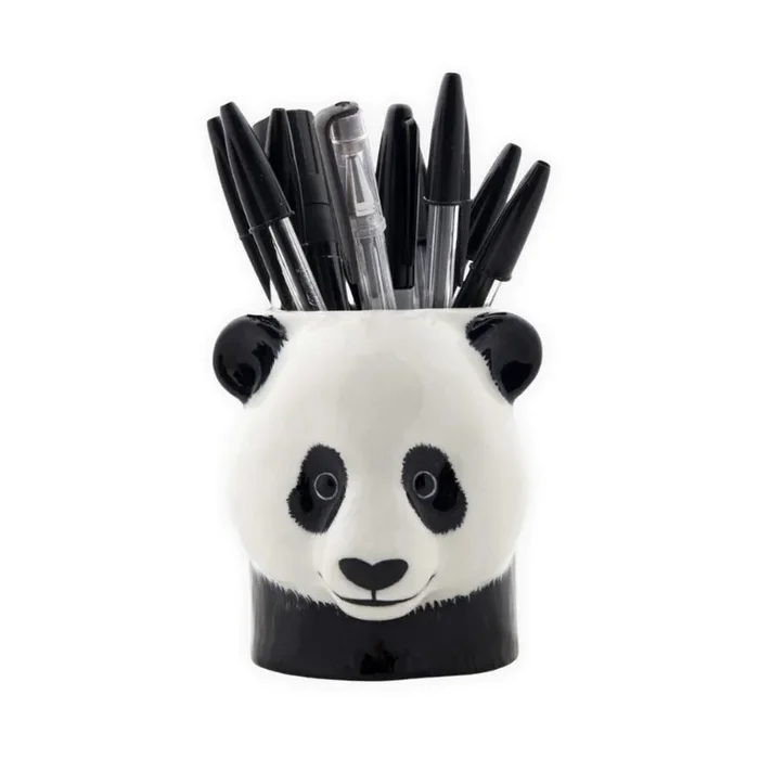 Panda Pencil Pot – Quail Ceramics