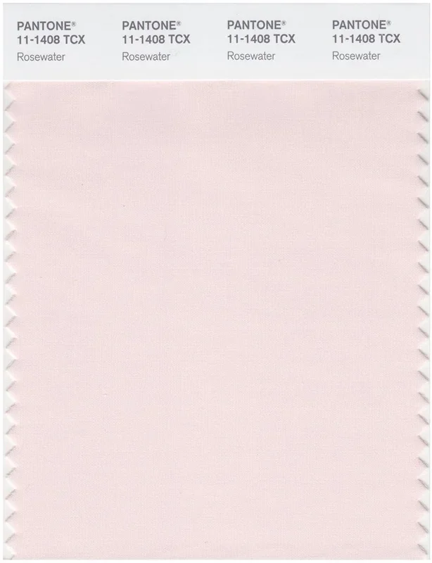 Pantone Smart 11-1408 TCX Color Swatch Card | Rosewater