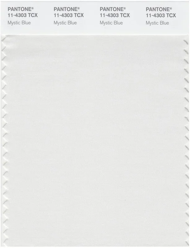 Pantone Smart 11-4303 TCX Color Swatch Card | Mystic Blue