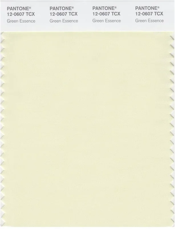 Pantone Smart 12-0607 TCX Color Swatch Card | Green Essence