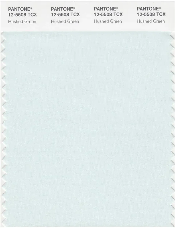 Pantone Smart 12-5508 TCX Color Swatch Card | Hushed Green