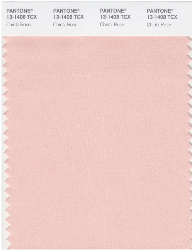 Pantone Smart 13-1408 TCX Color Swatch Card | Chintz Rose