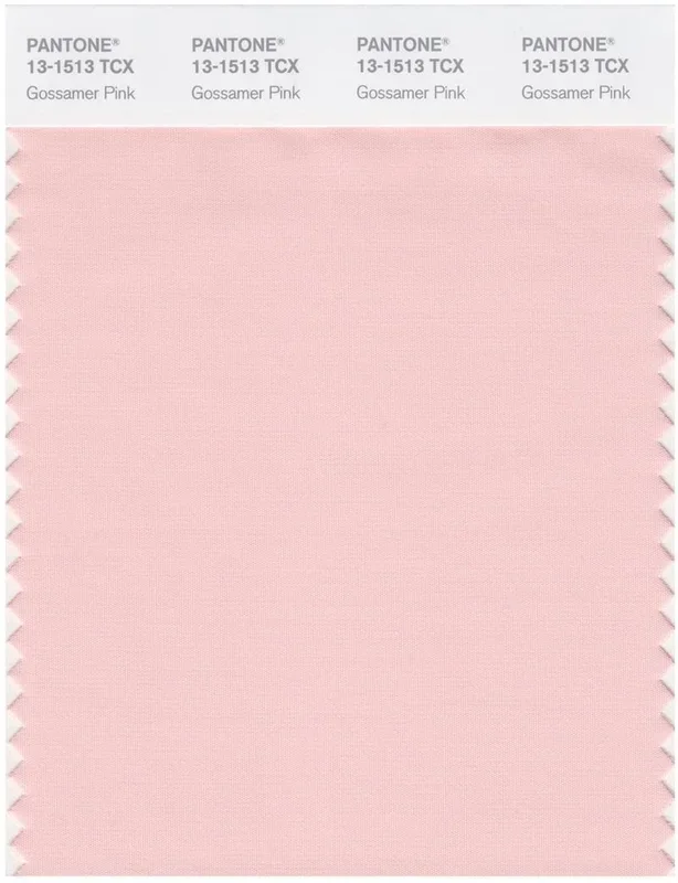 Pantone Smart 13-1513 TCX Color Swatch Card | Gossamer Pink