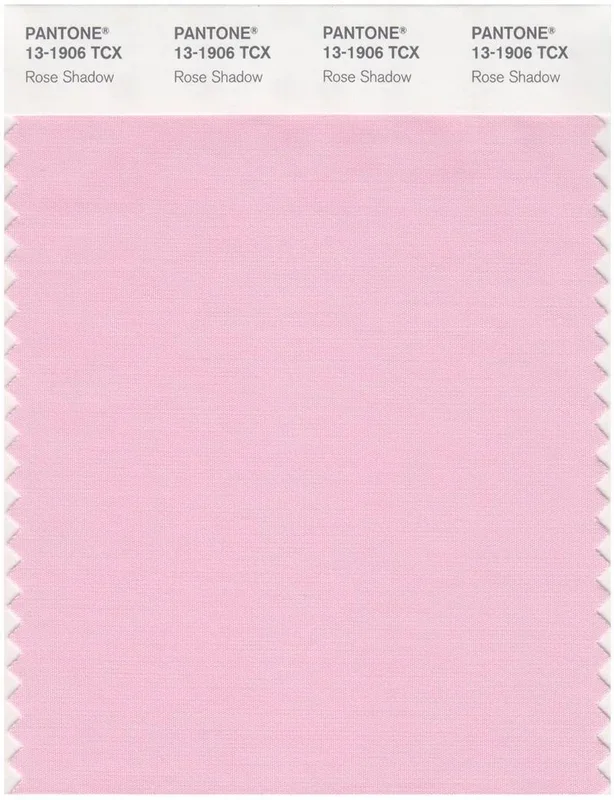 Pantone Smart 13-1906 TCX Color Swatch Card | Rose Shadow