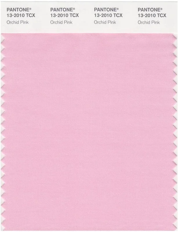 Pantone Smart 13-2010 TCX Color Swatch Card | Orchid Pink