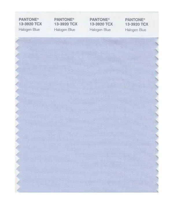 Pantone Smart 13-3920 TCX Color Swatch Card | Halogen Blue