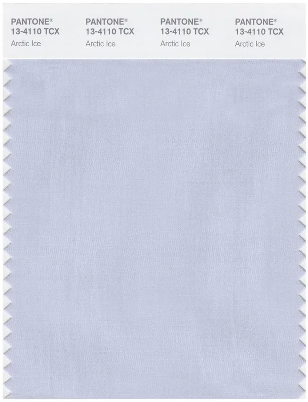 Pantone Smart 13-4110 TCX Color Swatch Card | Arctic Ice
