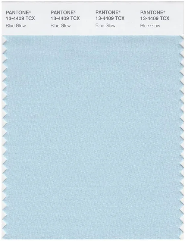 Pantone Smart 13-4409 TCX Color Swatch Card | Blue Glow