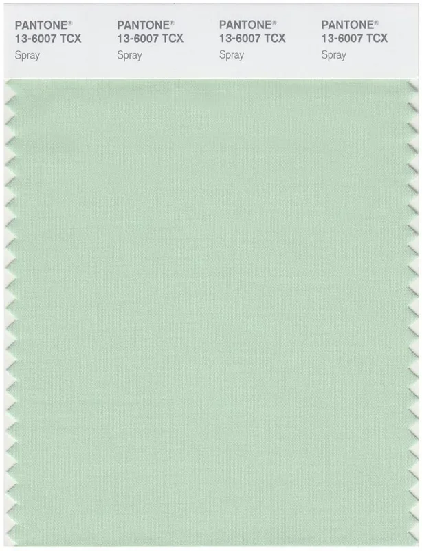 Pantone Smart 13-6007 TCX Color Swatch Card | Spray