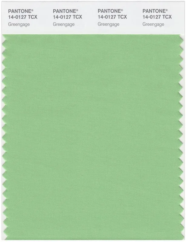 Pantone Smart 14-0127 TCX Color Swatch Card | Greengage