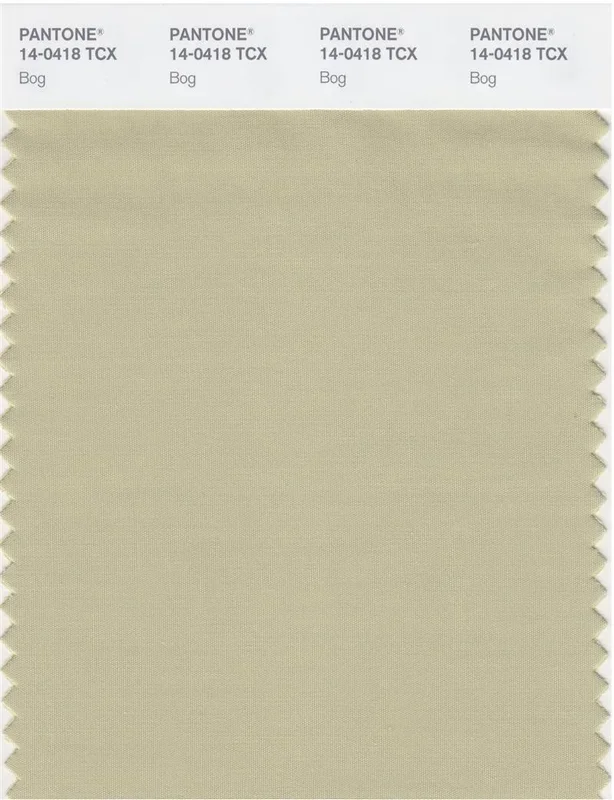 Pantone Smart 14-0418 TCX Color Swatch Card | Bog