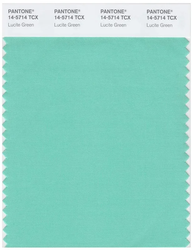 Pantone Smart 14-5714 TCX Color Swatch Card | Lucite Green