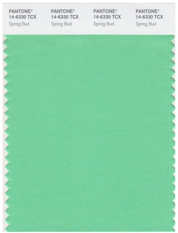Pantone Smart 14-6330 TCX Color Swatch Card | Spring Bud