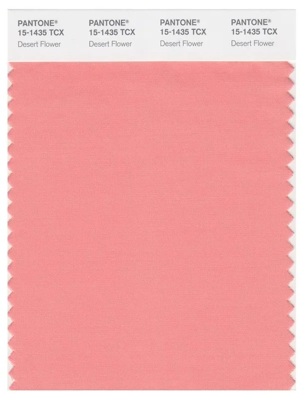 Pantone Smart 15-1435 TCX Color Swatch Card | Desert Flower