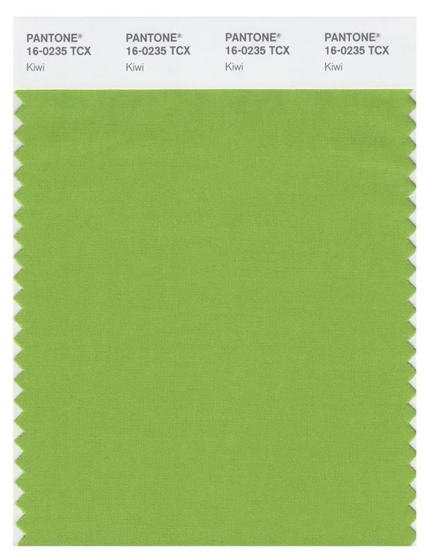 Pantone Smart 16-0235 TCX Color Swatch Card | Kiwi