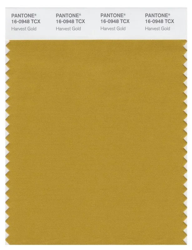 Pantone Smart 16-0948 TCX Color Swatch Card | Harvest Gold