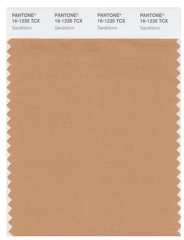 Pantone Smart 16-1235 TCX Color Swatch Card | Sandstorm